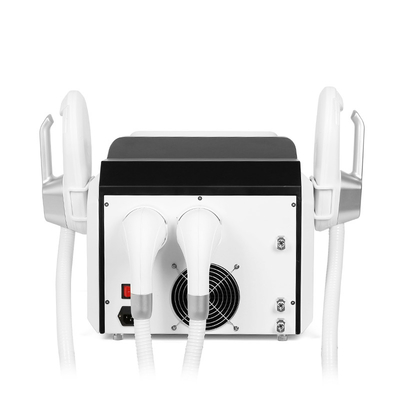 ब्लैक स्लिमिंग ब्यूटी मशीन 3000W ईएमएस मसल बिल्ड हाइफेम बॉडी कंटूरिंग डुअल हैंडल