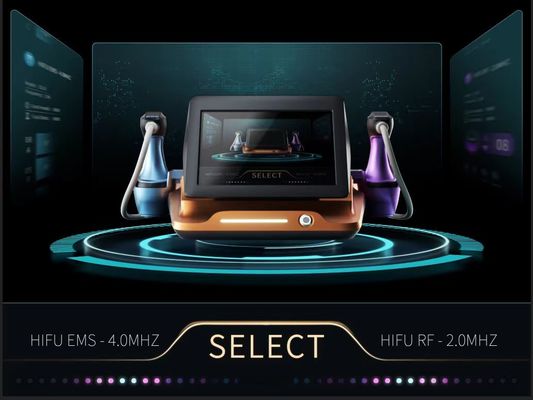 15 डी एमपीएसhape ईएमएस आरएफ Hifu सौंदर्य मशीन 3 में 1 वसा हटाने स्लिमिंग डिवाइस