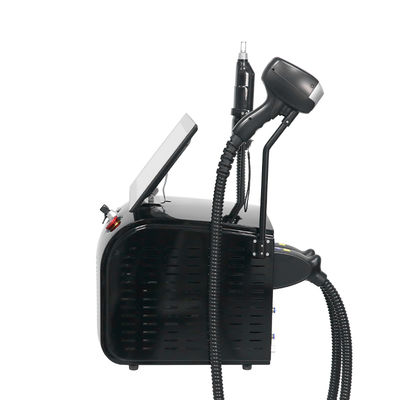 फैक्टरी मूल्य सोप्रानो टाइटेनियम 2 में 1 डायोड Nd YAG लेजर बाल हटाने और टैटू हटाने की मशीन डेस्कटॉप सौंदर्य उपकरण