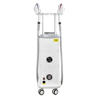 2 handle laser Beauty Machine Vertical laser hair removal machine Laser mole removal Multi-handle laser machine