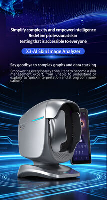 पोर्टेबल X3 स्किन डायग्नोस्टिक स्कैनर AI कैमरा 15.6 इंच HD डिस्प्ले ब्यूटी क्लिनिक फेशियल एनालाइज़र मशीन